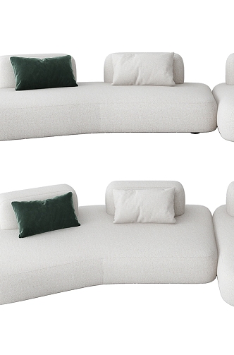 Sofa combination 3d model