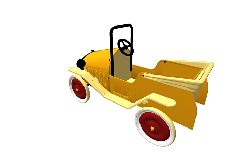 Modern toy car children toy car 3d model