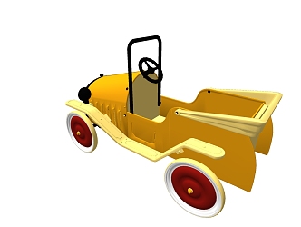 Modern toy car children toy car 3d model