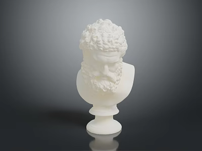 White Medical Device With Circular Base For Clinical Applications In Gray Background 3d model