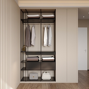 Modern wardrobe 3d model