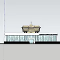 Chenzhou Vocational Technical College School Enterprise Cooperation Internship Base Building Exterior With Entrance And Surroundings
