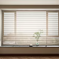 Shangri-La Curtain Dream Curtain Roller Curtain 3d model