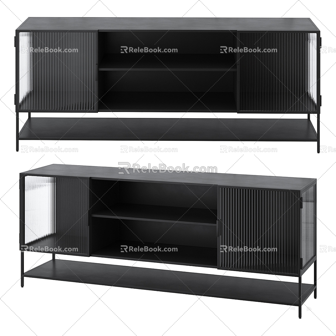 TV Cabinet Entrance Cabinet 3d model