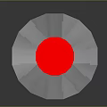 Red Lightsaber Weapon With Silver Hilt And Glowing Red Blade