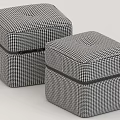 Sofa stool 3d model