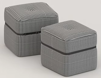 Sofa stool 3d model