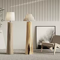 Quiet Floor Lamp 3d model