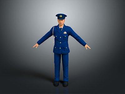 Police officers, civilian police, security, security, soldiers, soldiers, warrior figures model