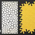 Modern Wall Art Wall Modeling 3d model