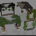 Various Stylish Pergola Designs With Green Plants Climbing Vines And Garden Decor