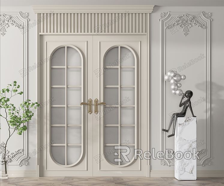 French double door model