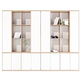 Simple Bookcase Locker 3d model