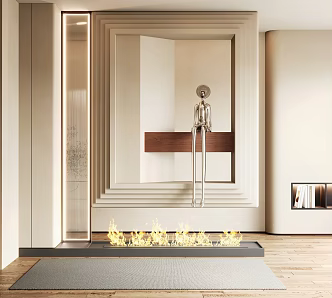 Functional entrance 3d model