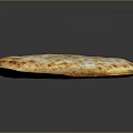Delicious Round Cheesy Baked Pizza With Golden Brown Crust And Melted Cheese