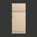 Modern Pink Double Door Refrigerator Electronic Appliance For Home Kitchen