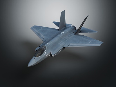 Modern Fighter Lightning 3d model