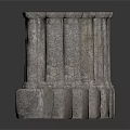 Industrial Metal Bolts Arranged In A Line For Machinery And Equipment Use