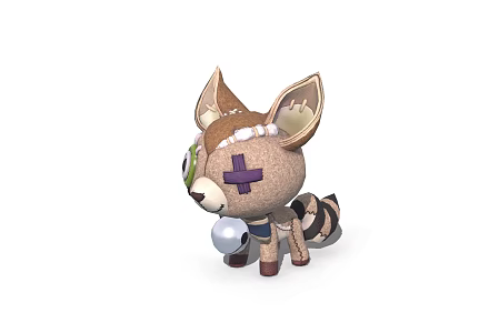 Modern Doll Toy Anime Role Game Character 3d model