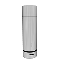 White Tower Air Cooler Fan With Blue Light And Sleek Modern Design