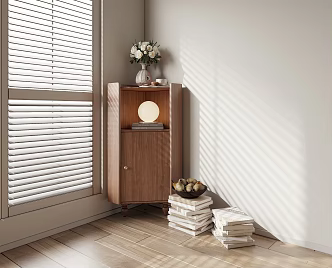 Decorative Cabinet Corner Low Cabinet Bucket Cabinet Side Cabinet Corner Cabinet 3d model