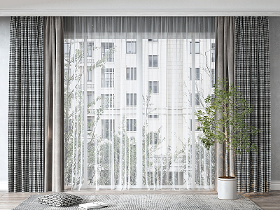 Modern Curtains model