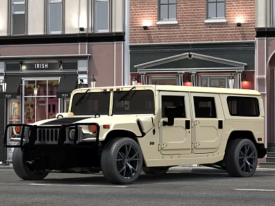 Hyundai Hummer Car 3d model