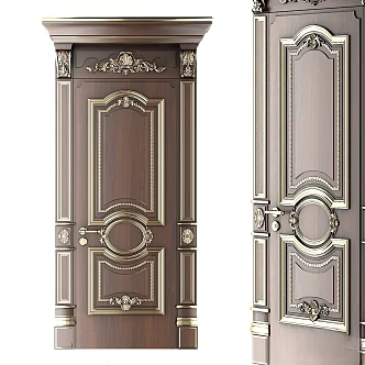 Baroque Classic Gate 2 3d model