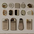 Modern Decorative Mirrors in Various Shapes With Unique Frames And Designs