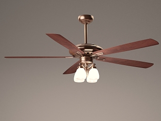 classical ceiling fan classical ceiling fan 3d model