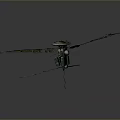 Unmanned Aerial Drone With Extended Wings Rotor System And Central Body Structure