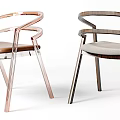 Stylish Modern Accent Leisure Chairs With Various Metal Frames Different Seat Designs And Comfortable Cushions