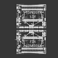 Industrial Equipment Green Circuit Board With Printed Circuits And Electronic Connectors