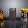Futuristic Sci Fi Metallic Devices With Vintage Mechanical Components On Reflective Surface