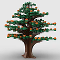 LEGO Toys Building Blocks Trees Big Trees Plants 3d model
