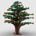 LEGO Toys Building Blocks Trees Big Trees Trees Plants 3d model