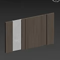 Decorative Wall Panels With Wood Grain Stone Texture And Metallic Finishes