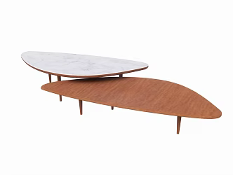 Table Combination Table and Chair Dining Table Tea Table Chair Table and Chair 3d model