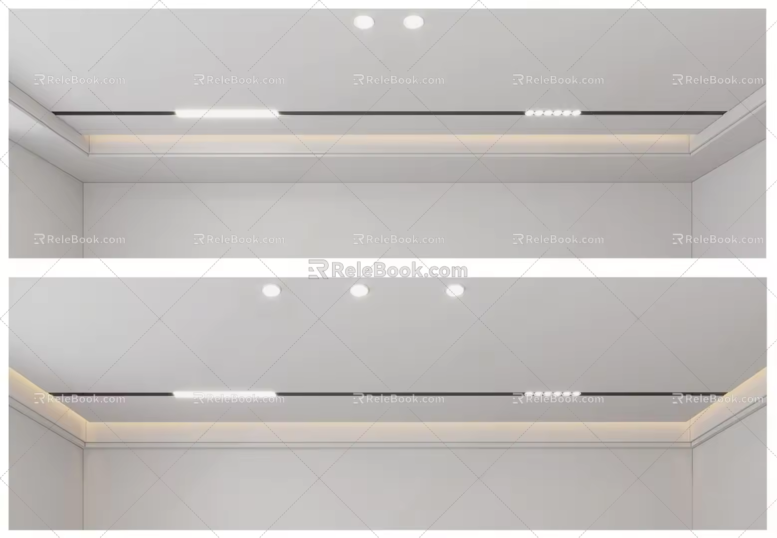 Modern Ceiling 3d model
