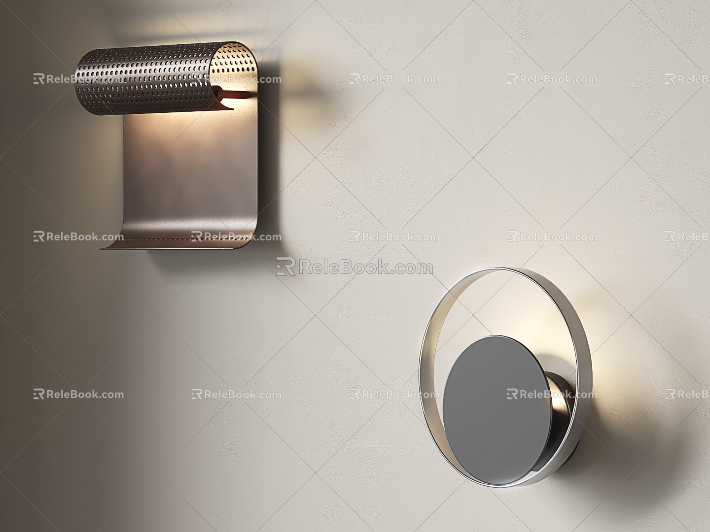 Modern Wall Lamp Light Luxury Wall Lamp Bedside Wall Lamp Metal Wall Lamp Away Wall Lamp 3d model