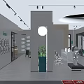 ZEKIN Doors And Windows Mall Store Showroom With Modern Glass Door
