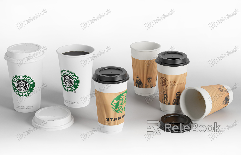 Modern Coffee Cup Tea Cup Drink Cup model