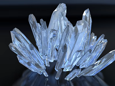 Gem Natural Crystal Element Crystal 3d model Gem Natural Crystal Element Crystal 3d model