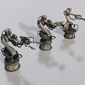 Large mechanical arm 3d model