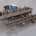 Diverse Range of Industrial Equipment Including Trash Bins Trailers Barriers Cones And Parts