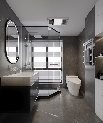 Modern toilet 3d model
