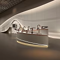Kohler Modern Exhibition Booth Design With Curved White Structure Circular Decor And Green Plants