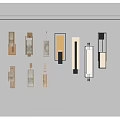 Stylish Modern Wall Sconces With Various Designs And Gold Black Finishes On
