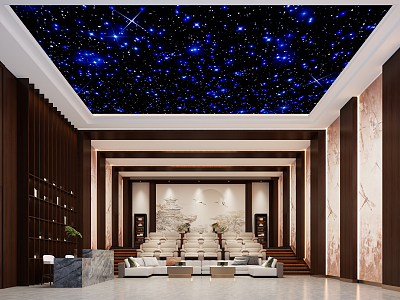 new chinese style video room home theater model