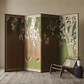 Modern Screen Partition 3d model